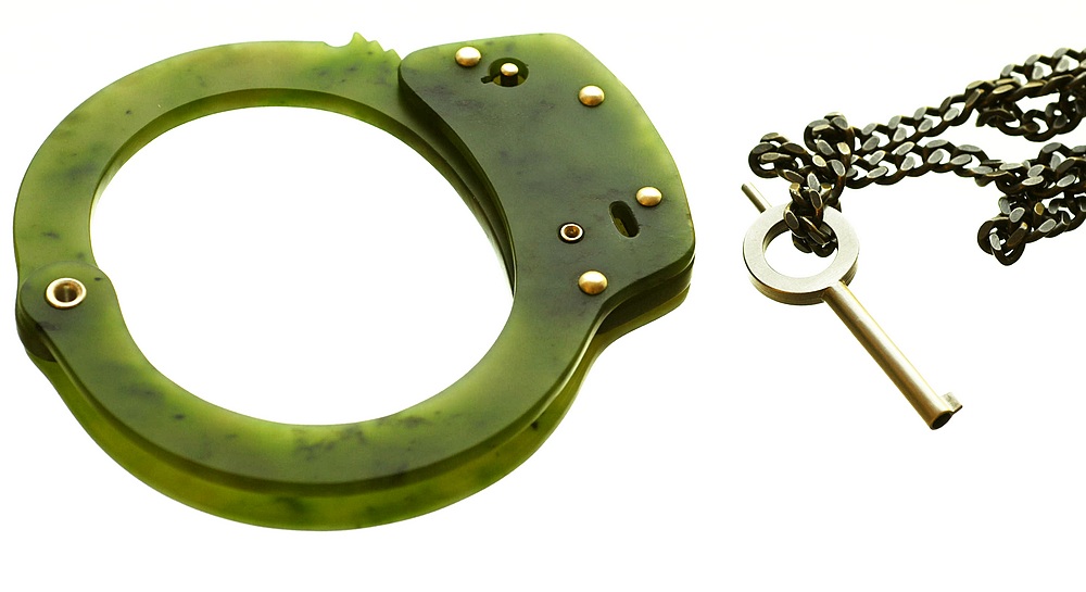 Bracelet and key by Chris Charteris